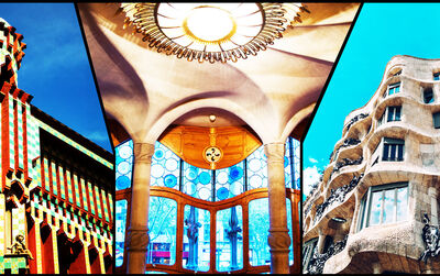 Le Tre case di Gaudí