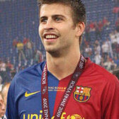 Gerard Piqué Bernabeu born 2nd February 1987 in Barcelona, is a Spanish footballer, currently playing as a centre back for Barcelona.