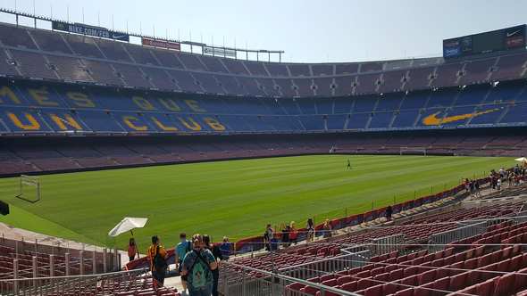 Visite du stade de Camp Nou