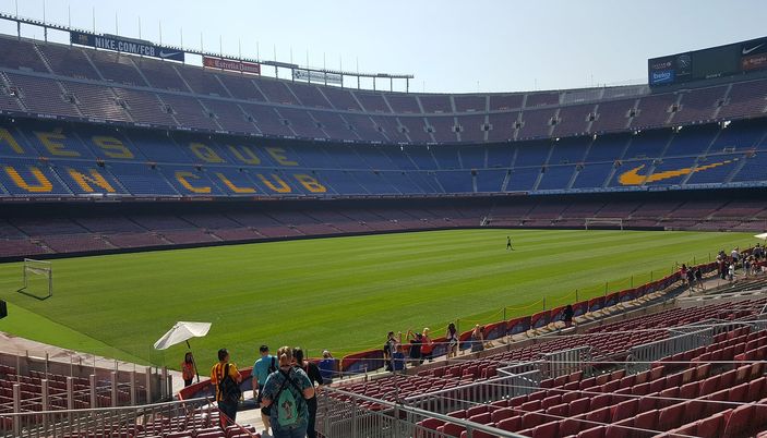 Visite du stade de Camp Nou