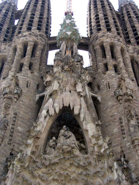 Sagrada Família Nativity façade