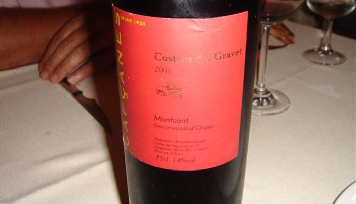 Montsant wine