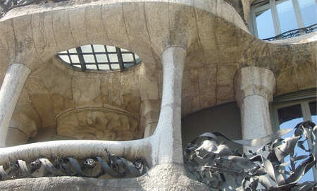 La Casa Mila of Antoni Gaudi